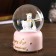 Souvenir Polystone Water Ballion Music, Light "Lama and Rainbow" MIX 12.8x8x8 cm