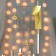 Candle in the cake on the skewer "Almaz", the number "1", gold, 4.5 cm