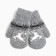 Baby mittens, gray color, size 14 (4-6 years)