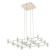 ATMOSFERA chandelier, 96W LED, 3000K, 7680LM, white color