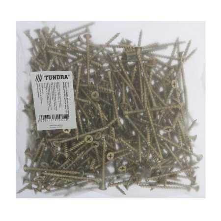 Self -cutting 3.5x55 mm tundra Premium, Secure, Large thread, PH slot, yellow zinc, 1 kg-1