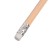 Pencil Black Grain "Designer" HB hexagonal, sharpened, with an eraser