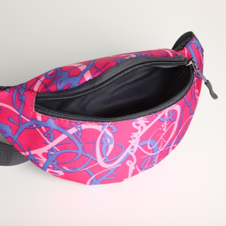 Bag a baby on the belt letters, 24*6*11, depth for the Moln, breathe mesh, rog string 100, raspberry-2