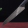 Kitchen knife Samura Golf Stonewash, universal, blade 15.8 cm, black hilt
