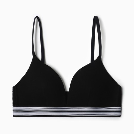 Women's bra, black color, size 80V-4