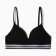 Women's bra, black color, size 80V
