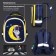 Backpack 2 departments, 36x28x14 cm, Brauberg Kids Standard Spaceman, luminous