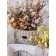Artificial flower "Coreopsis", height 50 cm, light-lilac color