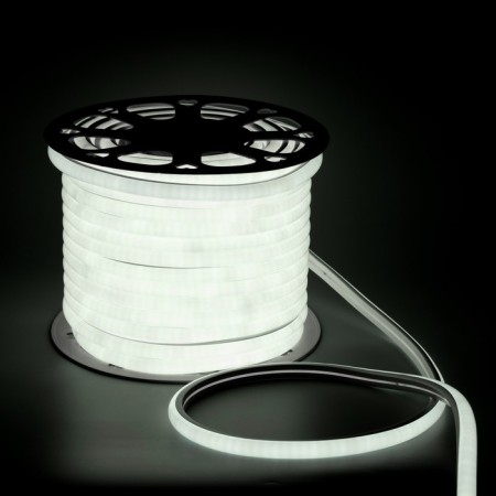 Flexible Neon Luazon Lighting 16 mm D-shaped, IP65, 50 m, SMD2835, 120 LED/m, 220 V, glow of white