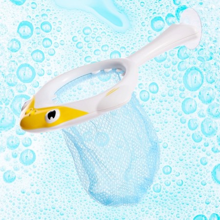 A set of swimming toys “Catch a duck”, 1 net on a suction cup, 3 ducks, color mix-7