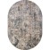 Oval carpet Merinos Serenity, size 200x400 cm, color Dark Beige