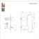 Sconces st. SL1149.301.02. Vera. 2x5 watts, G9, 4000k, 28x45 cm, brass color
