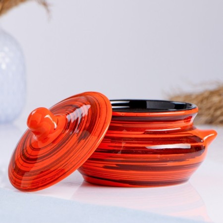 Set of pots "Pancake" 4x0.5l, rainbow mix-6