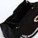 Baby bag on fasting, black color