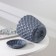 Pot for flowers with a “Wave” pallet, 2.5 l, d = 17.5 cm, color gray color