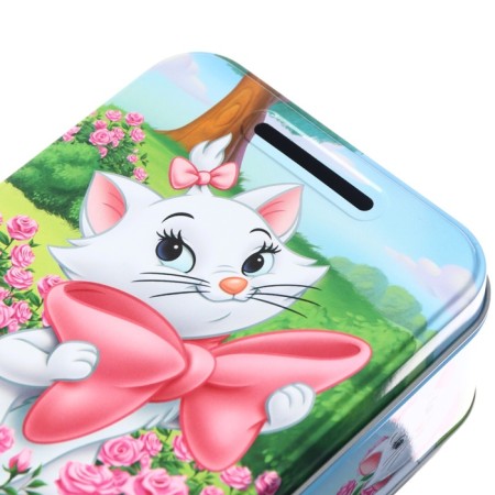 Piggy bank 14x10x5.8 cm, metal, cats aristocrats-2