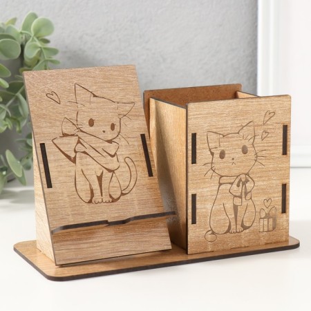 Table Organizer "Kisa" 18x12.5x9 cm (set of 9 parts)