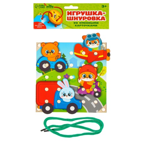 Wooden toy-Schnubovka "Transport"-7