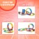 Magic Tracks flexible track machine with hook hooks, red color