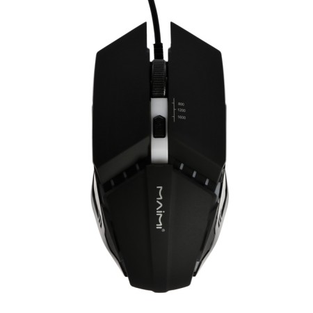 MAIMI S2 mouse, game, optical, wired, backlight, 1600 dpi, black-2