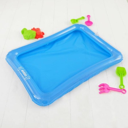 Inflatable sandbox for the sand "Let's play!" 60 × 45 cm, Mix colors-4