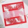 Wedding invitation: carved 16 x 16 cm, (color of Marsala)