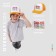 Baby cap for a boy with a Cool you net, orange color, rr 52–54, 5–7 years old