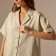 Female suit (shirt and shorts) SL Home p. M, light green