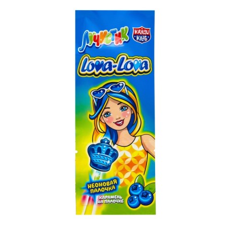 Caramel on the neon stick "Loveik Lova-Lova", 10 g-4