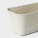 Balcony box "Rotang", 38.5 cm, white color