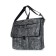 Business business, genuine leather, 425x350x60 cm, gray/black