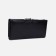 Women's wallet on magnets, black color