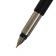 Gift feathers Calligrata, in the leatherette case PB N, Black case with silver