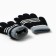 Children's gloves minku, black color, 15 cm