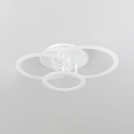 Ceiling Citilux "Trinity" CL238130, 61.5x47.5x13 cm, 3x25W, LED, white color-4