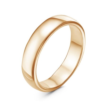 Ring "Verbulny" narrow, gilding, 17.5 size