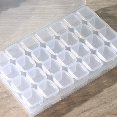 Ricco organizer for storage, 28 cells, 17.5 × 11 × 2.8 cm-4