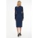Female dress, size 44, blue color
