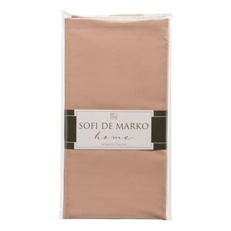 Pillowcase Sofi de Marko "Marmis", size 70x70 cm, caramel color-1