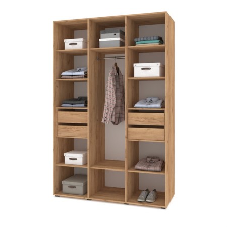 A set of two drawers Stone, 476x500x361 Golden Oak-3