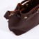 Cross-Bodi bag on a weight, brown color