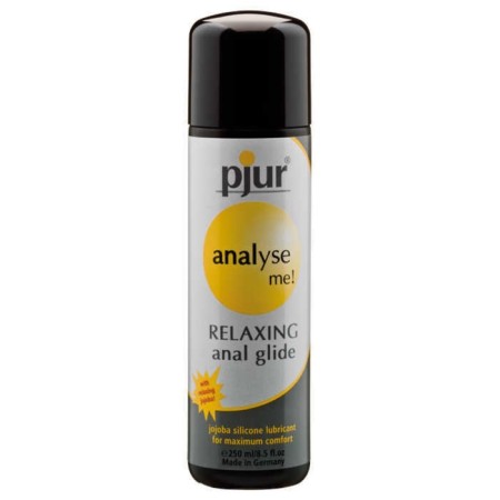 Lubricated with silicone basis Pjur Analyse Mel Relaxing, 250 ml