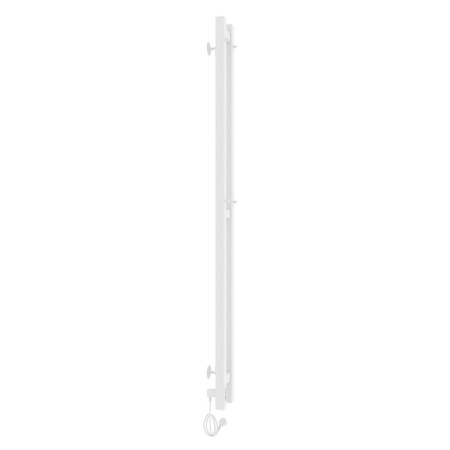 Room electrician Laris Prime Chec, 80x1200 mm, 2 crossbars, left, white-4