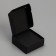 Box for jewelry, packaging, “black”, 7.5 x 7.5 x 3 cm