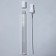 A bottle for storage, with a sprayer, 15 ml, packing - 5 pcs, white color