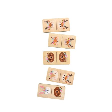 The board game "Domino. Animals"-1