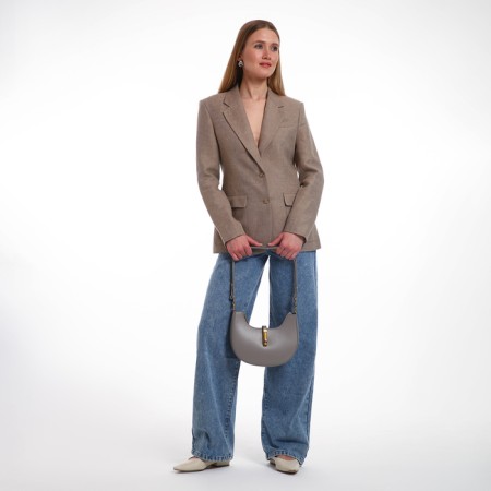 Female bag Textura, small size, color gray-9