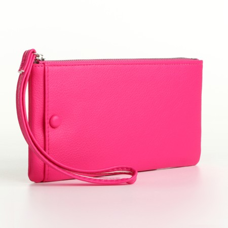 Women's wallet with lightning, pink color