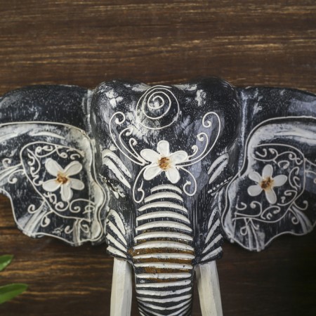 Souvenir tree "Elephant Head" 28x26x10.5 cm-2