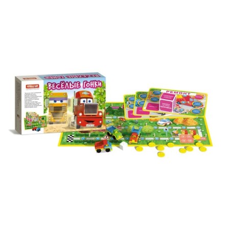 Board game No. 33 "Funny Racing"